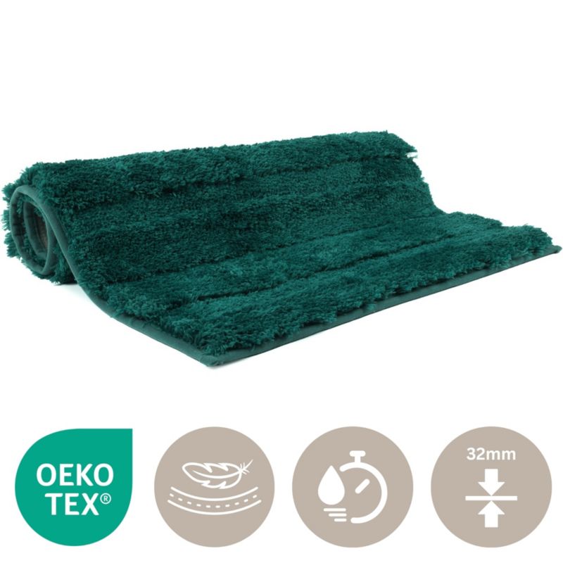 Dywanik łazienkowy Henry 60x110 cm e-floor zielony 1 szt