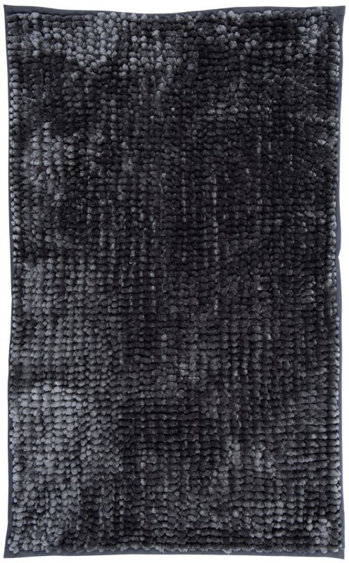 Dywanik łazienkowy Multidecor Chenille Velvet 40 x 60 cm  ciemny szary 1 szt.