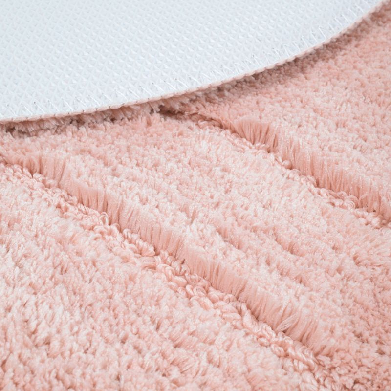 Dywanik łazienkowy Soft 50x80 cm e-floor owalny różowy 1 szt