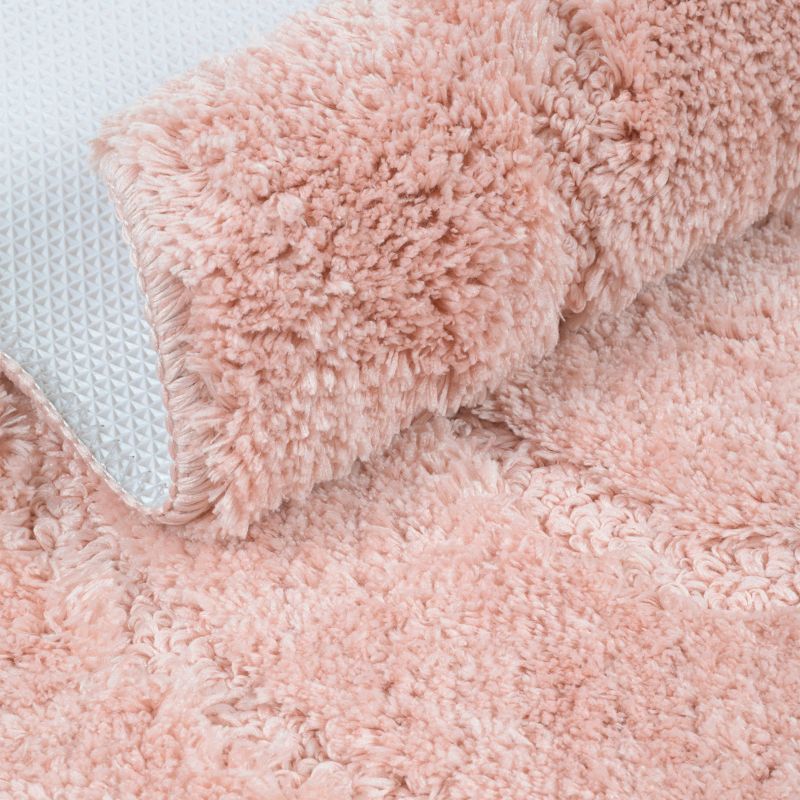 Dywanik łazienkowy Soft 50x80 cm e-floor owalny różowy 1 szt