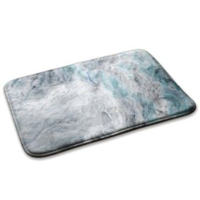 Dywanik do sypialni Tulup 75x45cm Marmur Wzór Miękki i antypoślizgowy 1 szt.