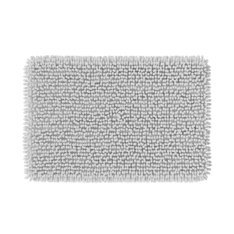 Dywanik łazienkowy GoodHome Graphene 50 x 80 cm biały
