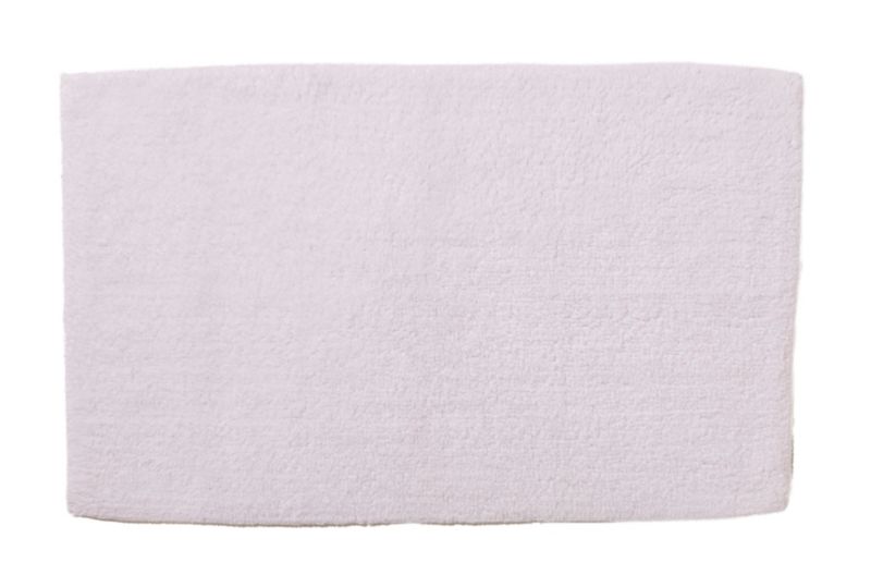 Dywanik łazienkowy GoodHome Koros 50 x 80 cm biały