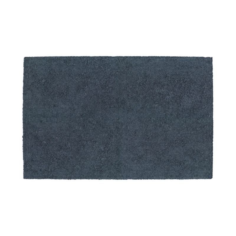 Dywanik łazienkowy GoodHome Koros 50 x 80 cm granatowy