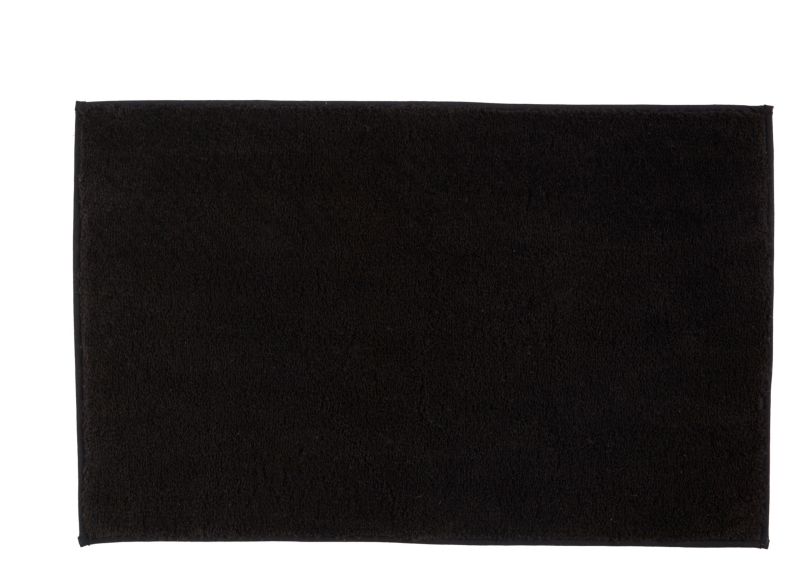 Dywanik łazienkowy Liao 50 x 80 cm czarny