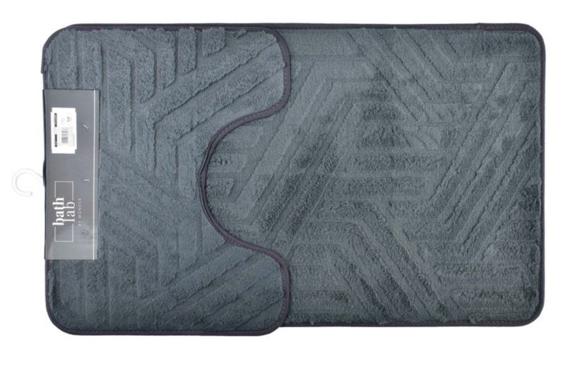Dywaniki łazienkowe tekstylne MONDEX ZAC Komplet 50x40/50x80cm Uni 2szt