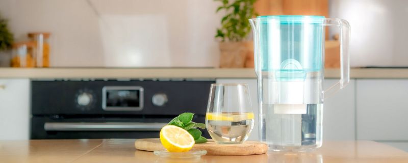 Dzbanek filtrujacy wodę, Wessper, 2.8L, miętowy + filtr wody Wessper AquaMax, 1szt
