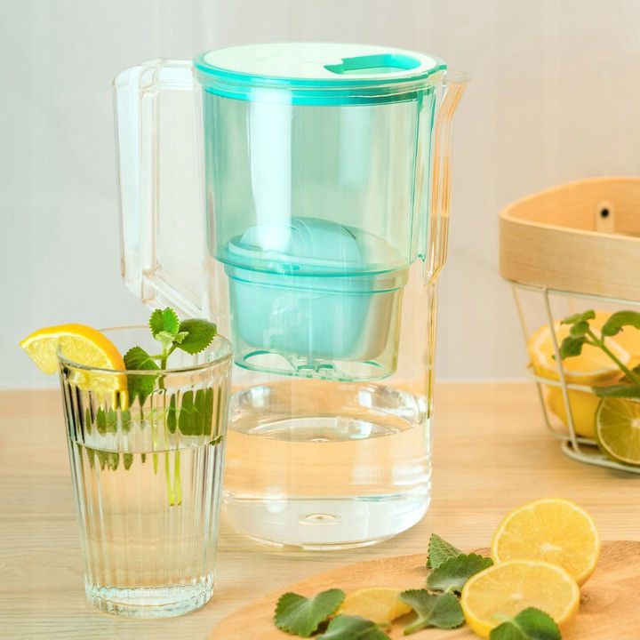 Dzbanek filtrujacy wodę, Wessper, 2.8L, miętowy + filtr wody Wessper AquaMax, 1szt