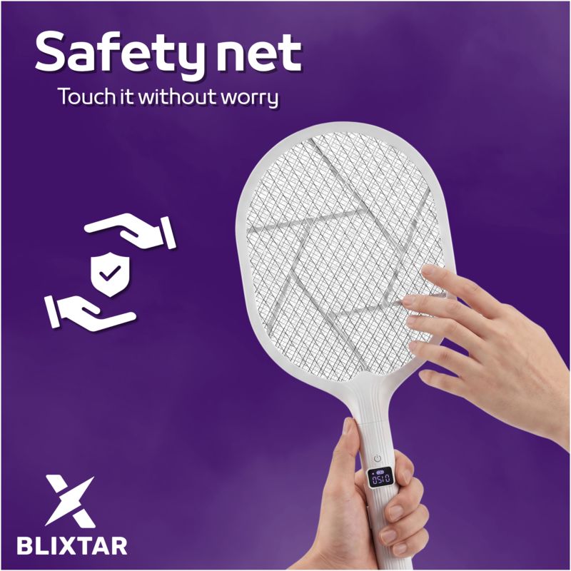 Elektryczna łapka na komary 2W1 Blixtar B-EZO-SWATTER-PRO Lampa LED Owadobójcza