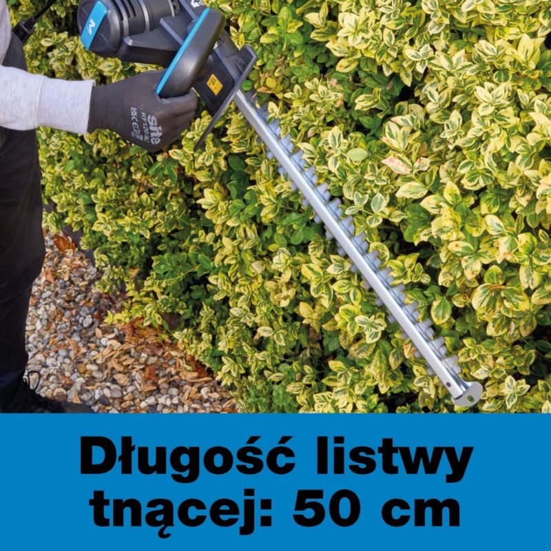 Elektryczne nożyce do żywopłotu Mac Allister 550W 51 cm