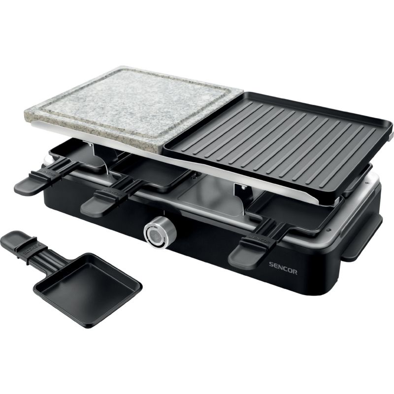Elektryczny Grill Sencor SBG 0260BK Przenośny 2W1 1szt