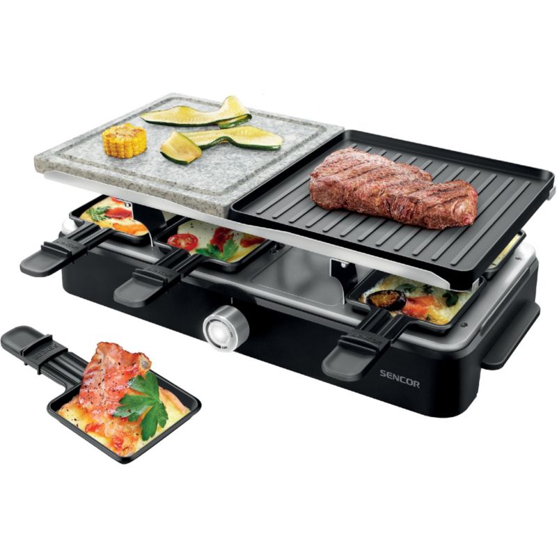 Elektryczny Grill Sencor SBG 0260BK Przenośny 2W1 1szt
