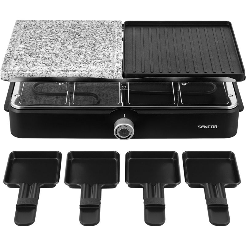Elektryczny Grill Sencor SBG 0260BK Przenośny 2W1 1szt