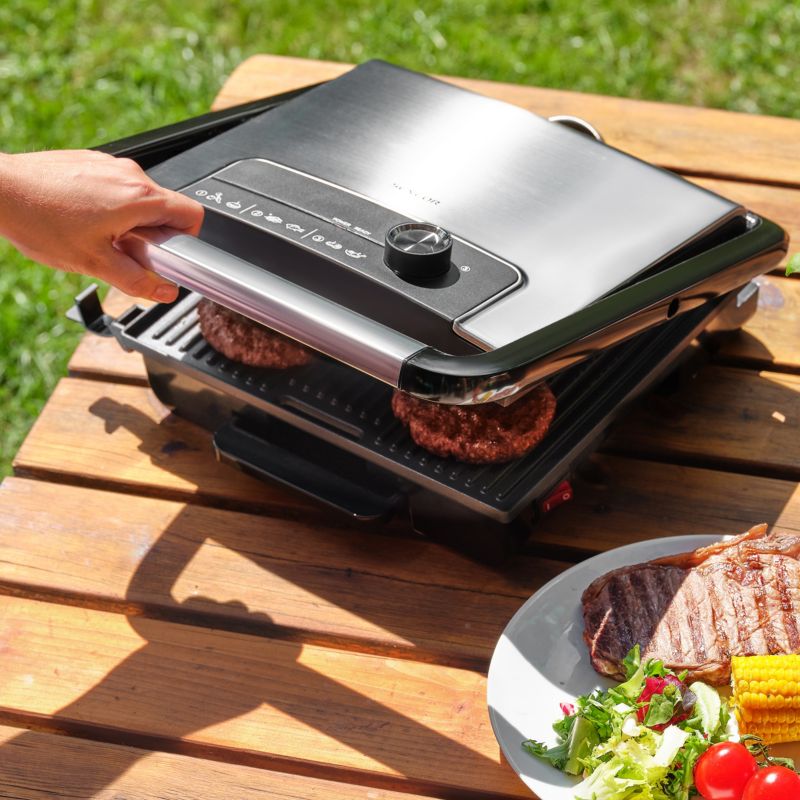 Elektryczny Grill Sencor SBG 3710SS Przenośny 2000W 1szt
