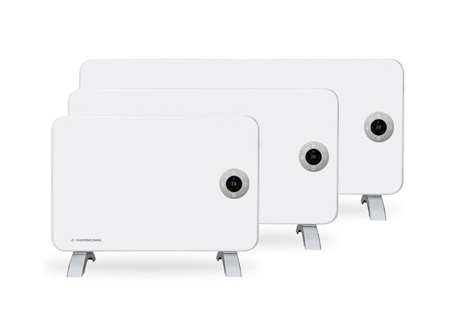 Elektryczny grzejnik konwektorowy T-19  WIFI Thermoval 1000 W  600x380x65 mm 1 szt.