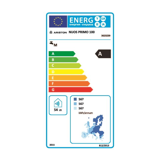 Elektryczny podgrzewacz wody z pompą ciepła Ariston Nuos Primo 100