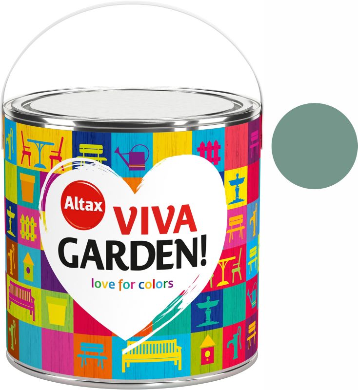 Emalia akrylowa Altax Viva Garden aromatyczna szałwia 2,5 l