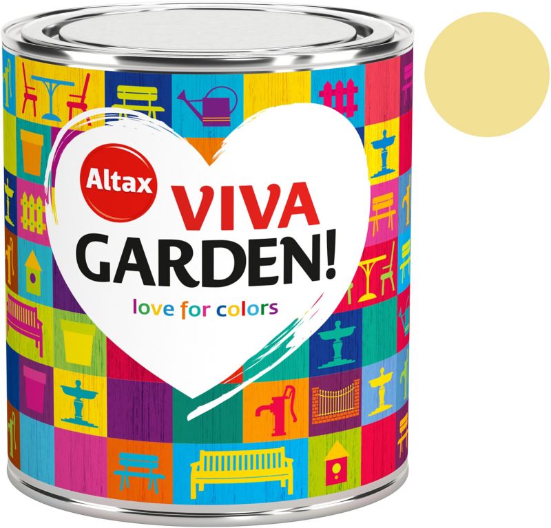 Emalia akrylowa Altax Viva Garden dojrzała pigwa 0,75 l
