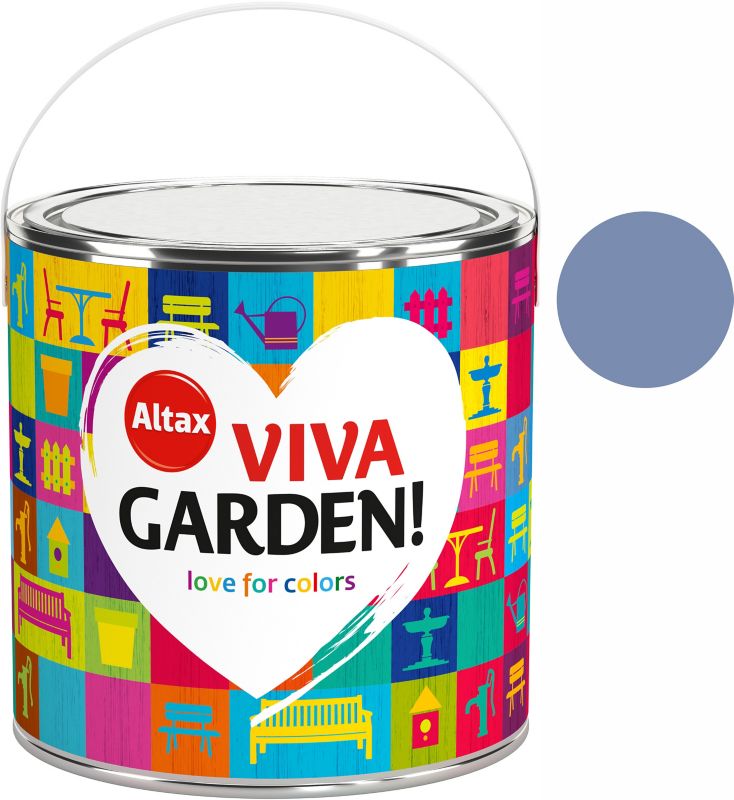 Emalia akrylowa Altax Viva Garden majowy barwinek 2,5 l
