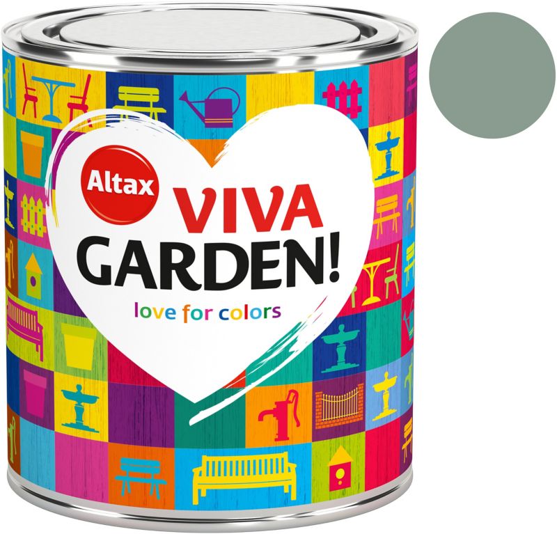 Emalia akrylowa Altax Viva Garden pachnący jałowiec 0,75 l