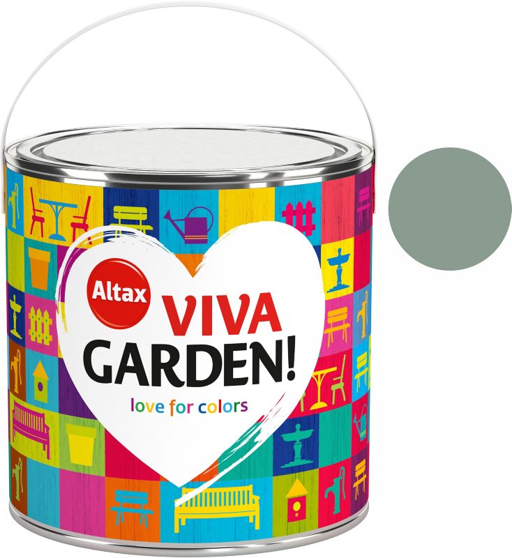 Emalia akrylowa Altax Viva Garden pachnący jałowiec 2,5 l