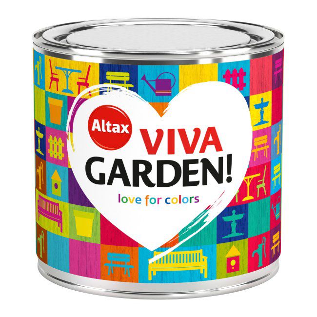 Emalia akrylowa Altax Viva Garden rozgrzany kamień 0,25 l