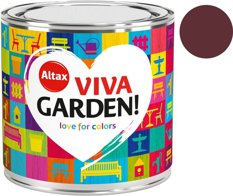 Emalia akrylowa Altax Viva Garden wiklinowy koszyk 0,25 l