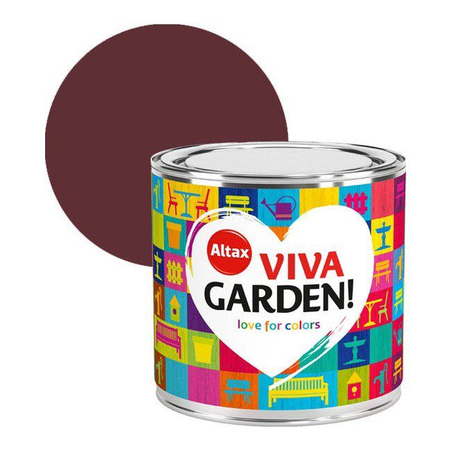 Emalia akrylowa Altax Viva Garden wiklinowy koszyk 0,75 l