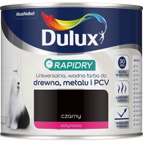 Emalia akrylowa Dulux Rapidry czarna 0,4 l