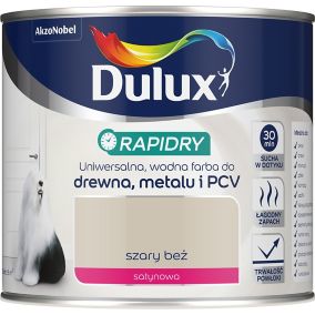 Emalia akrylowa Dulux Rapidry szary beż 0,4 l