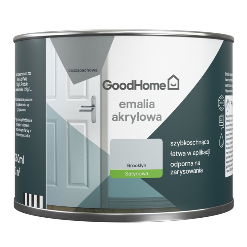 Emalia akrylowa plamoodporna GoodHome brooklyn 0,25 l