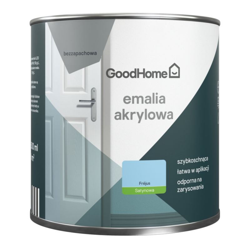 Emalia akrylowa plamoodporna GoodHome frejus 0,5 l
