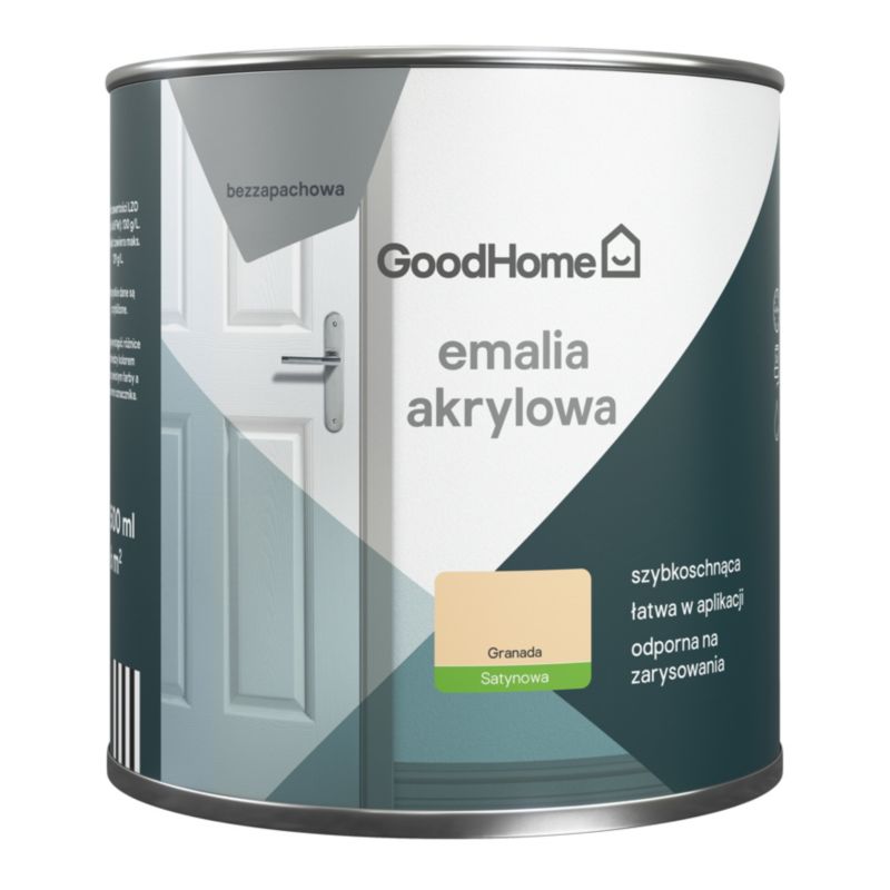 Emalia akrylowa plamoodporna GoodHome granada 0,5 l