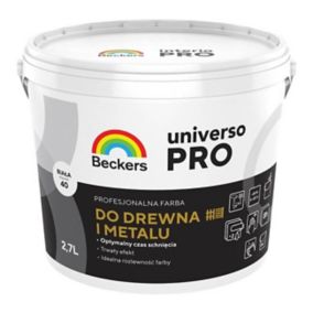 Emalia Beckers Universo Pro półmat biały 2,7 l