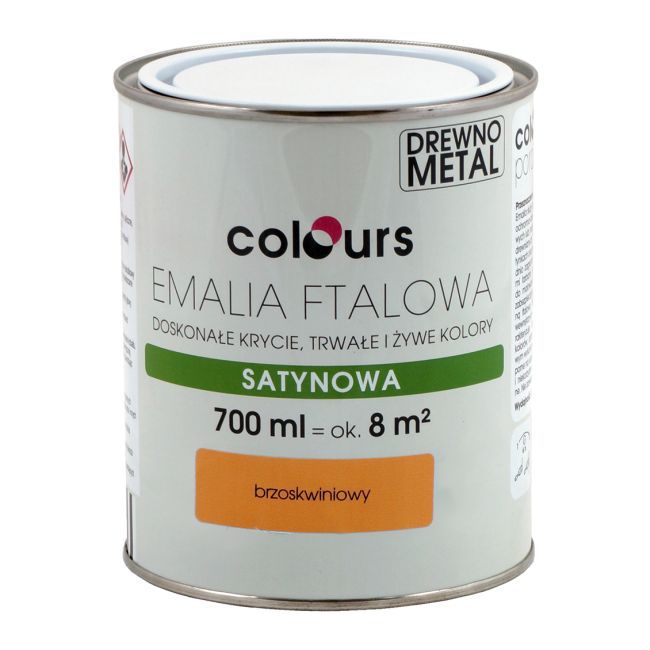 Emalia ftalowa Colours brzoskwiniowa 0,7 l