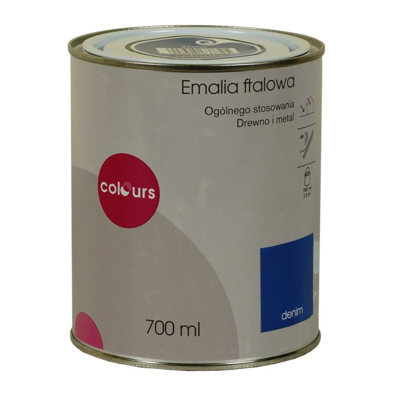 Emalia ftalowa Colours denim 0,7 l