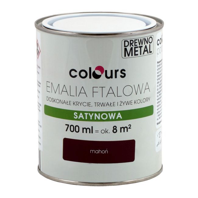 Emalia ftalowa Colours mahoniowa 0,7 l