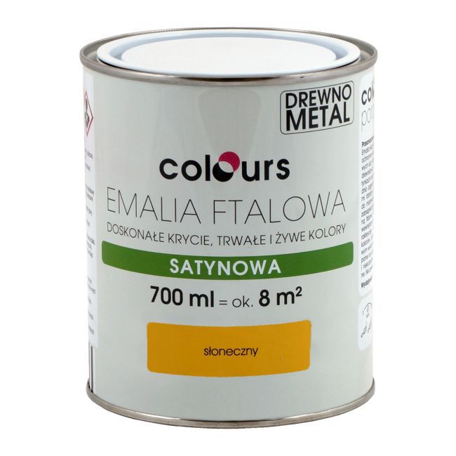 Emalia ftalowa Colours słoneczna 0,7 l