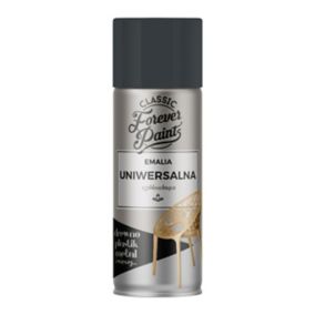 Emalia uniwersalna szybkoschnąca Forever Paints 400 ml antracyt