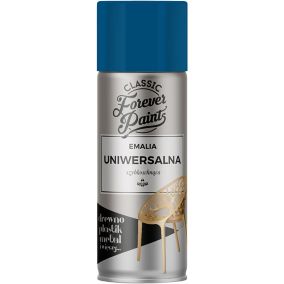 Emalia uniwersalna szybkoschnąca Forever Paints 400 ml niebieska ciemna