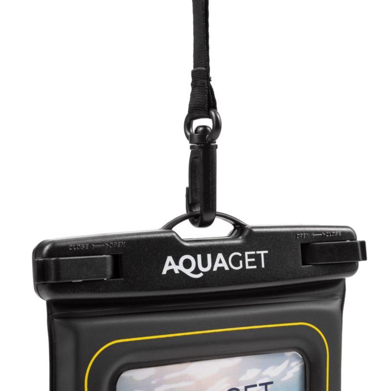 Etui na telefon Aquaget wodoodporne do snorkelingu pokrowiec na smartfon do pływania i na plażę 1 szt.