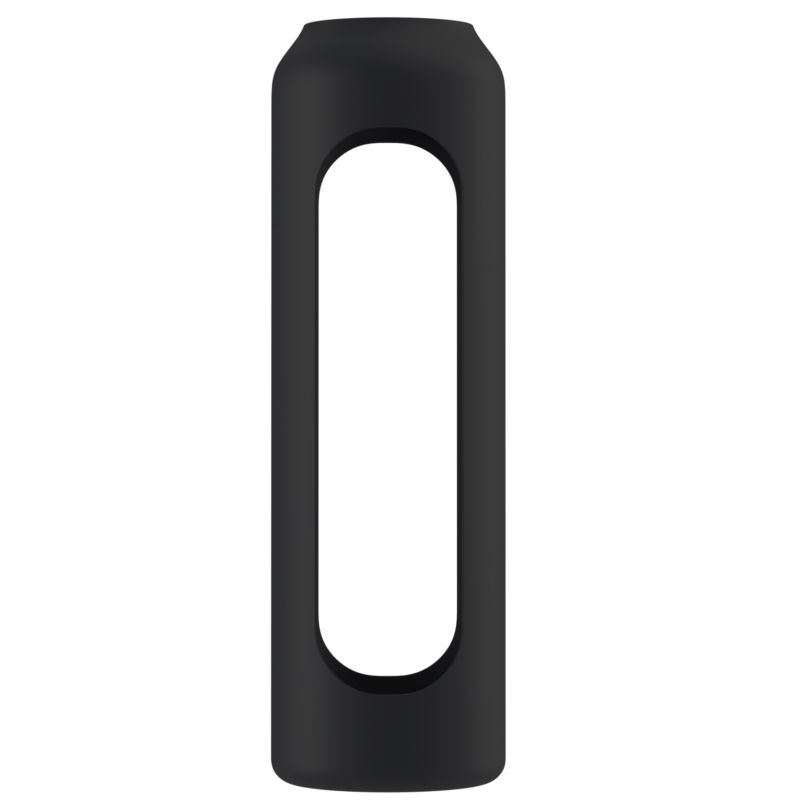 Etui silikonowe, Wessper, do butelki na wodę Wessper B1 BOROSILICATE 0,5L, ochronne, czarny, 1szt