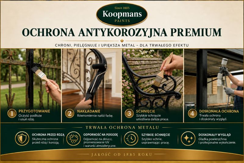 Farba antykorozyjna Koopmans KoopmanSPEC RAL 1021 Żółty rzepakowy 0,25 l