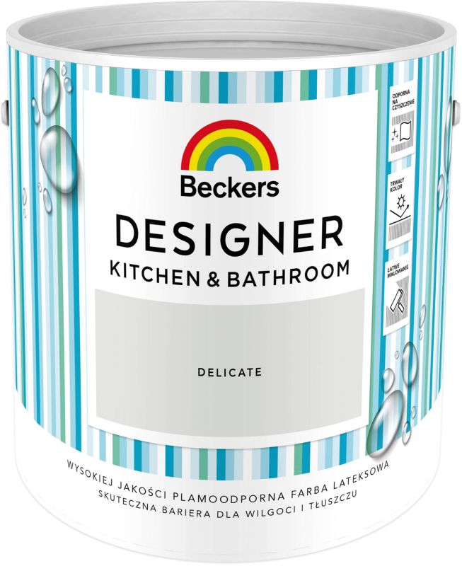 Farba Beckers Designer Kitchen & Bathroom delicate 2,5 l