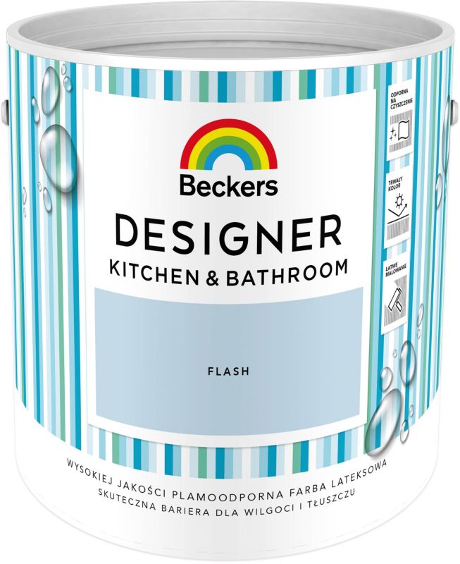 Farba Beckers Designer Kitchen & Bathroom flash 2,5 l