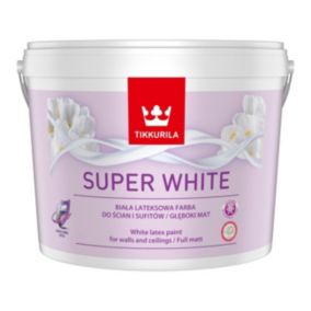 Farba biała Tikkurila Super White 10 l