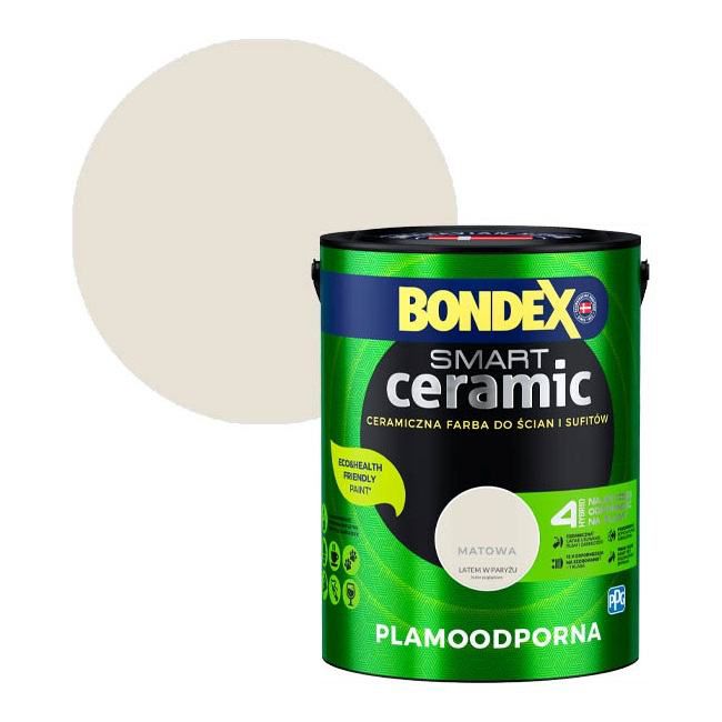 Farba Bondex Smart Ceramic latem w Paryżu 5 l