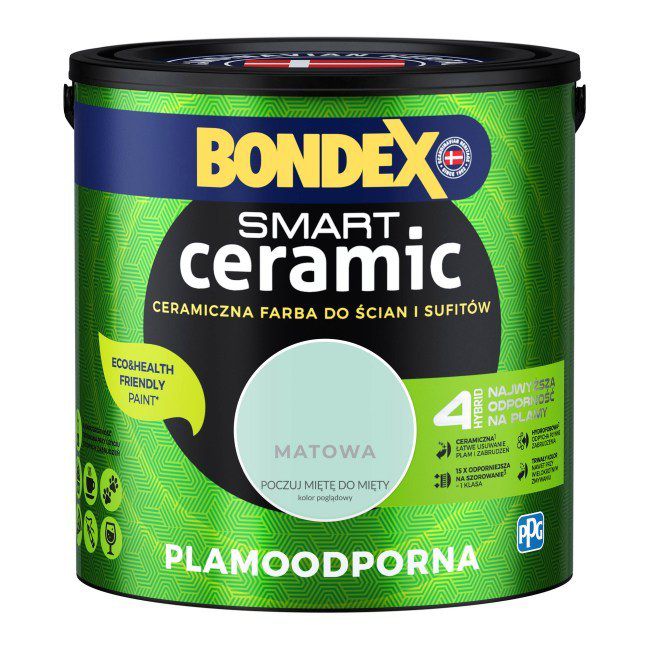 Farba Bondex Smart Ceramic poczuj miętę do mięty 2,5 l