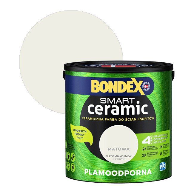 Farba Bondex Smart Ceramic tupot małych mew 2,5 l