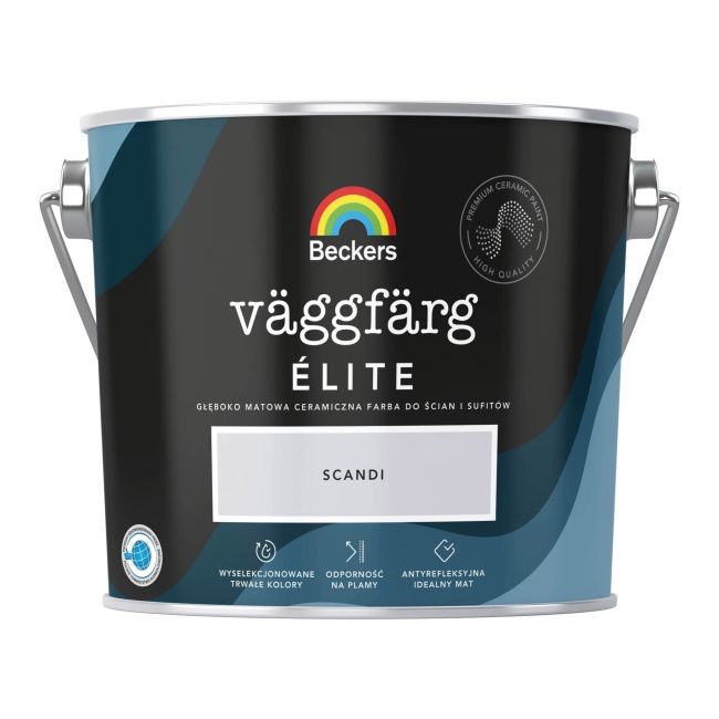 Farba ceramiczna Beckers Vaggfarg Elite scandi 2,5 l